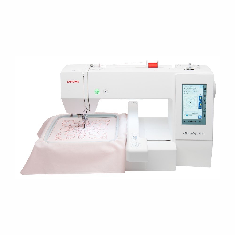 MÁQUINA DE BORDADO JANOME MC400E BIVOLT