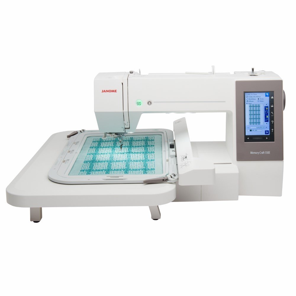 MÁQUINA DE BORDADO JANOME MC550E BIVOLT