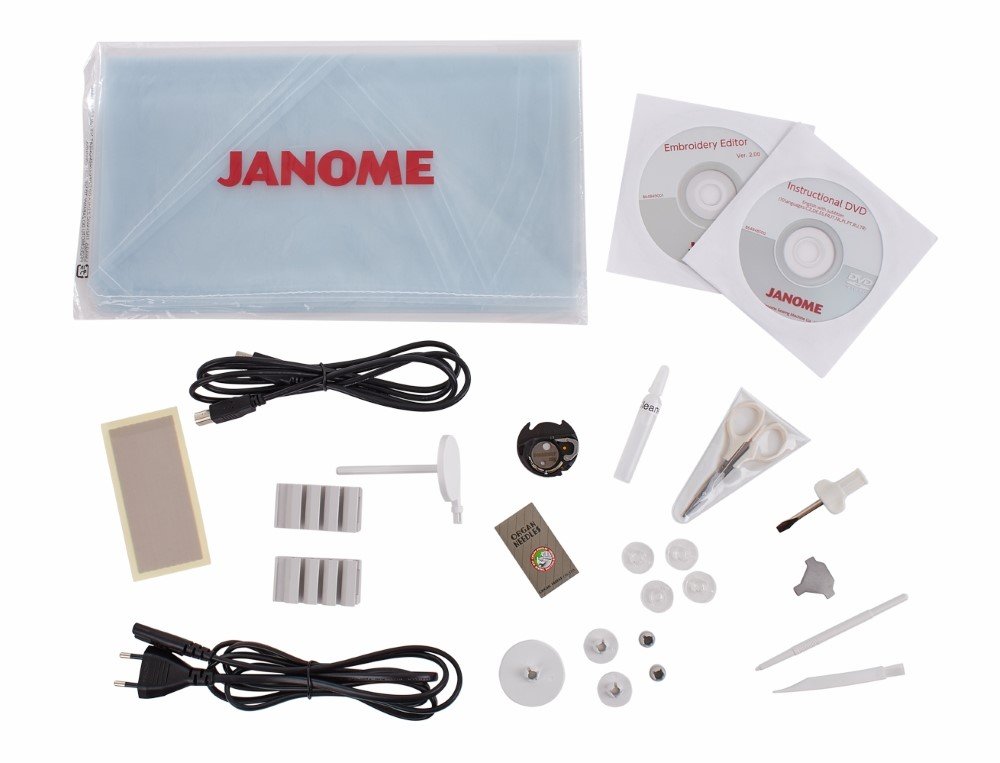 Produto MAQUINA DOMESTICA BORDADO JANONE MC550 3