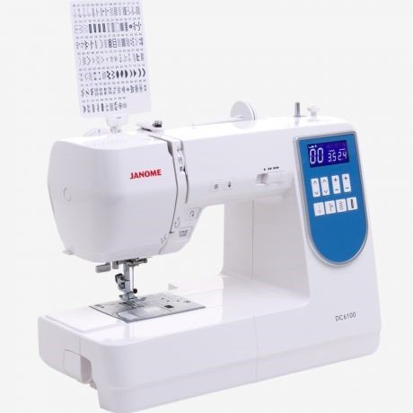 MÁQUINA DE COSTURA DOMÉSTICA JANOME DC6100 BIVOLT