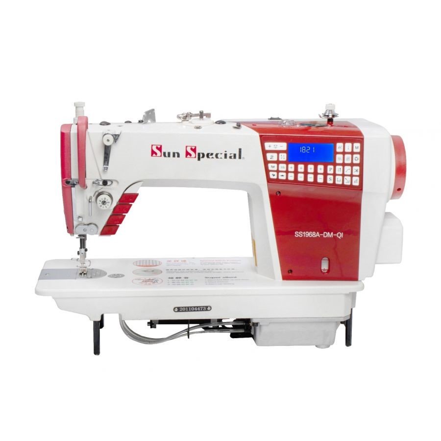 MÁQUINA COSTURA RETA ELETRÔNICA SUN SPECIAL SS1968A-DM-QI