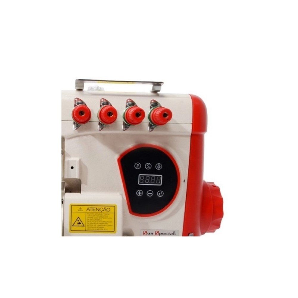 MÁQUINA COSTURA OVERLOCK PONTO CADEIA SUN SPECIAL SS94D-PR-SU