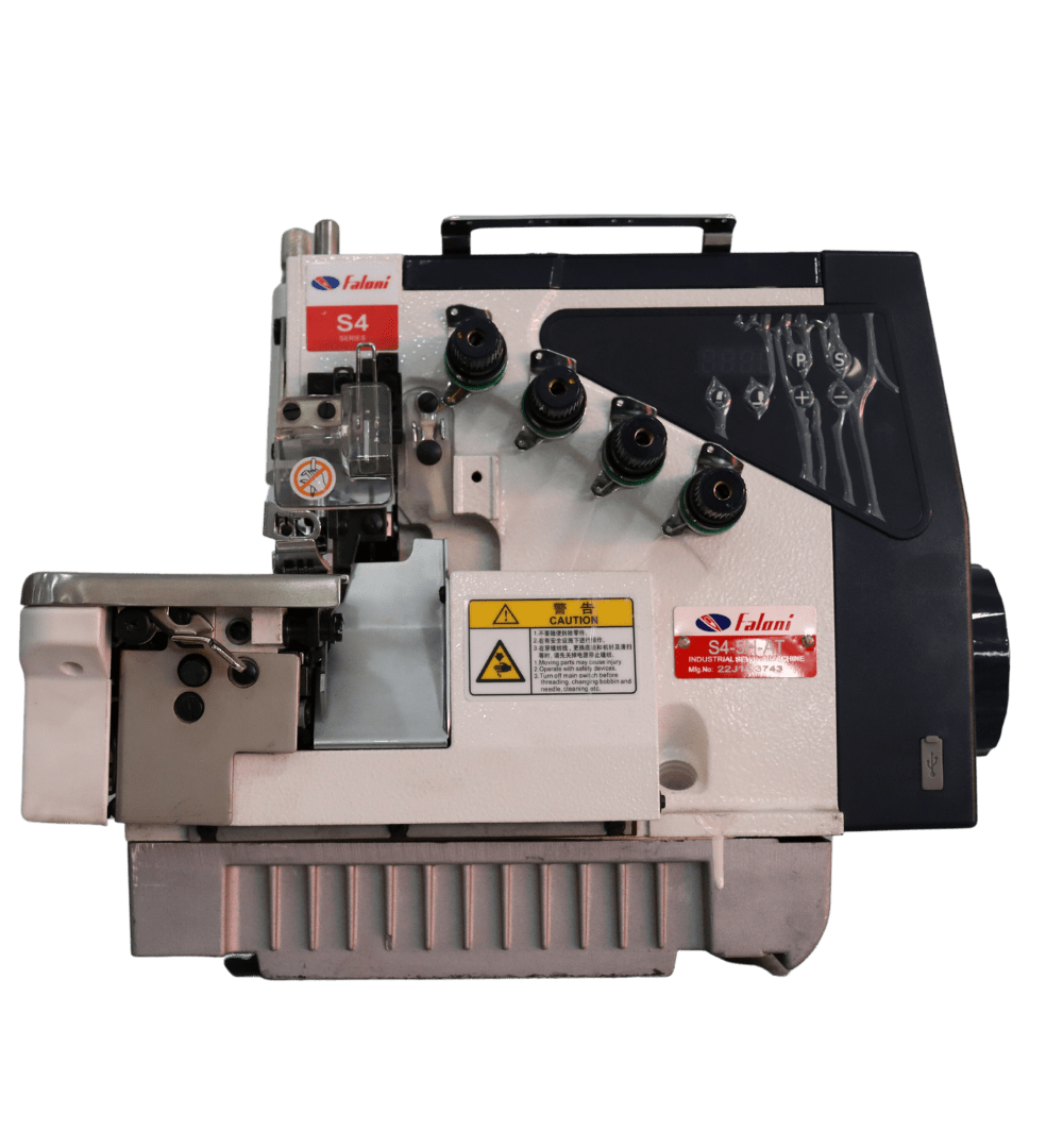 Máquina De Costura Industrial Interlock Pesada Direct Drive Faloni FL-S4-5H-AT