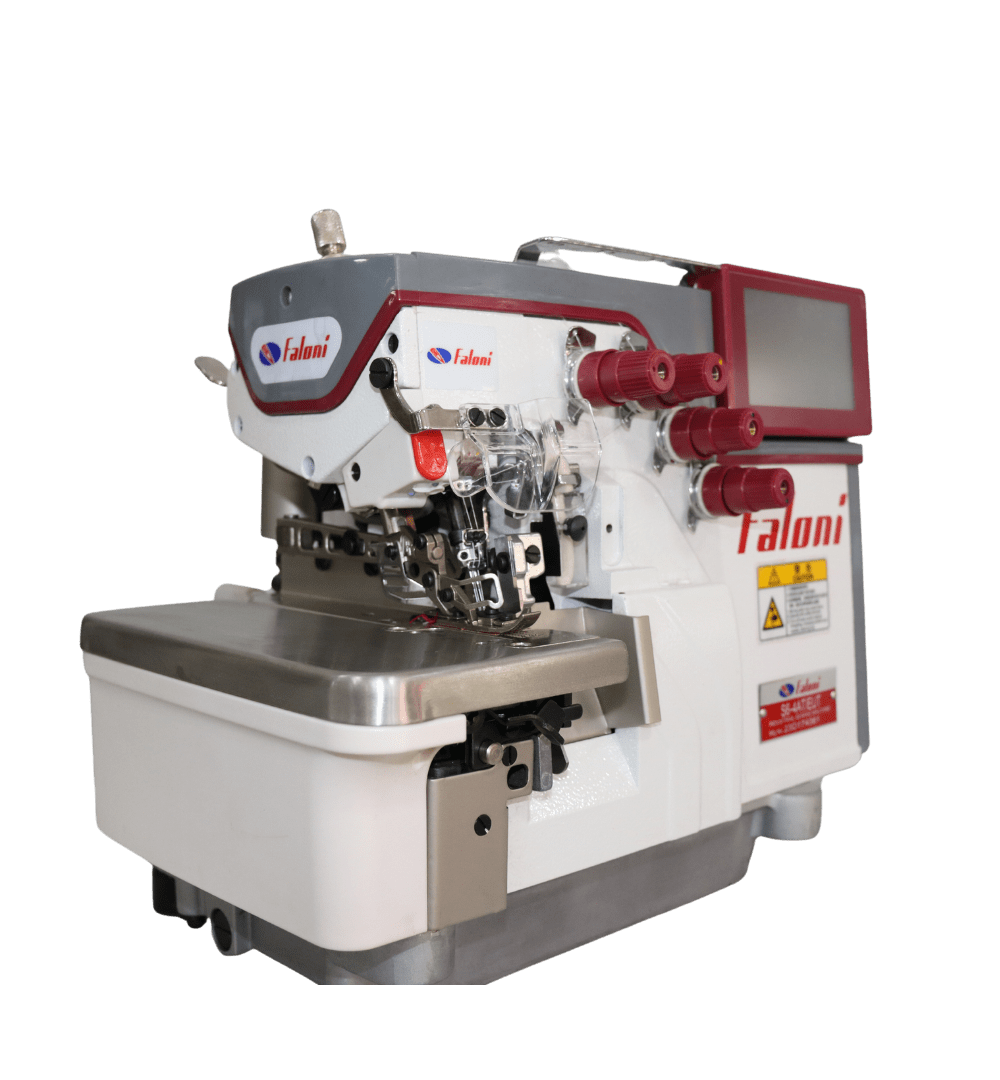 Máquina De Costura Overloque Ponto Cadeia Eletrônica Direct Drive FL-S4-4AT/EUT Faloni – 220V