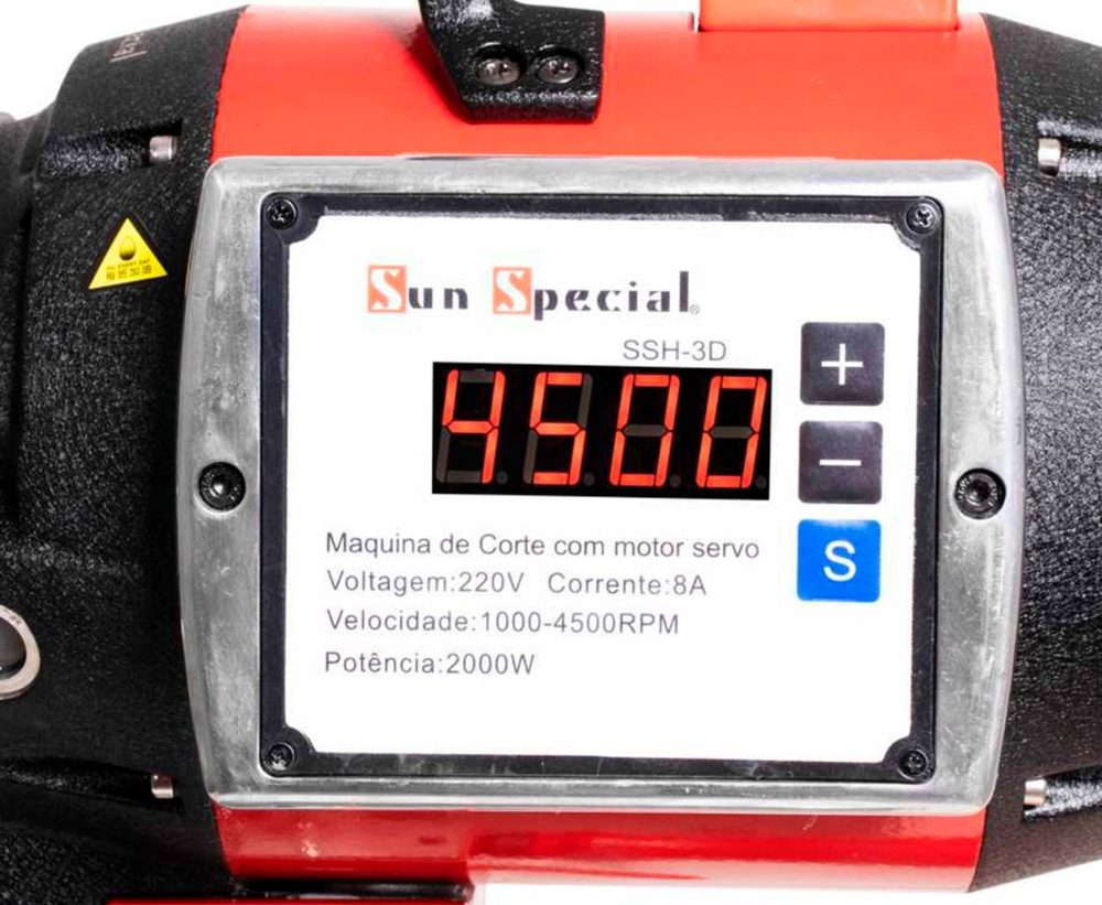 Máquina Corte Eletrônica SSH-3D 10″ 2000W 220V – Sun Special