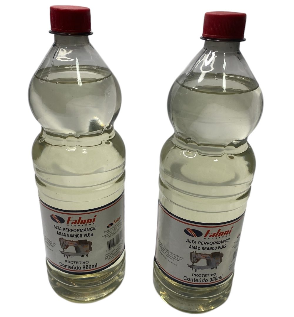 Óleo Para Máquina Costura Industrial Branco 1 Litro Faloni
