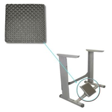 Tapete Do Pedal Borracha Grande e Pequeno Para Máquinas De Costura Industrial