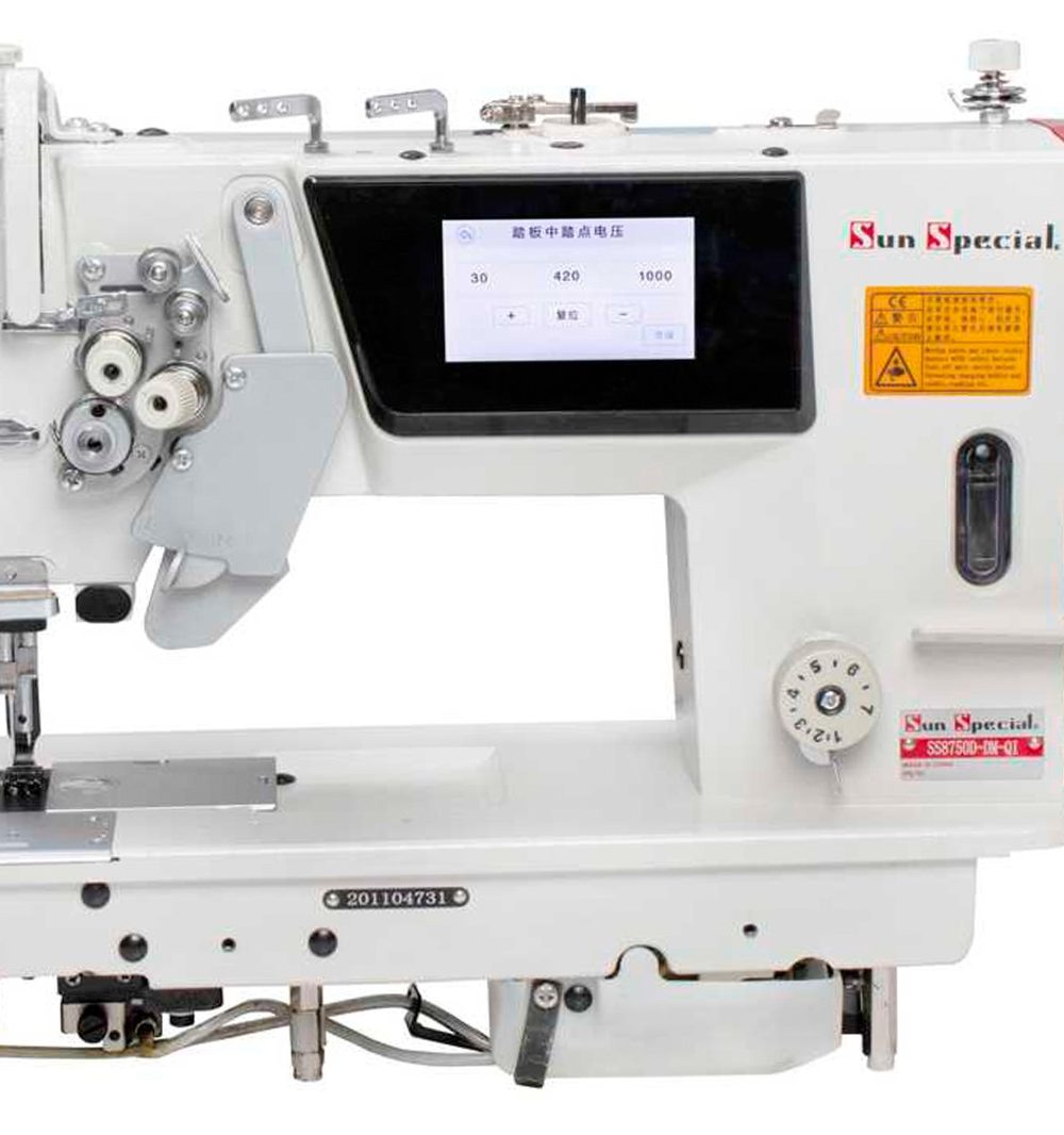 Máquina Costura Industrial Pespontadeira Alternada SS8750D-DM-QI – Sun Special